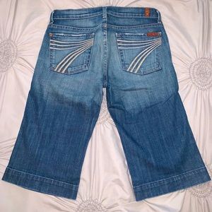 7 For All Mankind Capri Shorts
